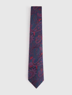 Corbatas|Corbatas-Alvaro Moreno CORBATA JACQUARD MF Azul Marino