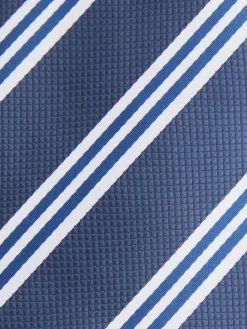 Corbatas|Corbatas-Alvaro Moreno CORBATA JACQUARD MF Azul Marino