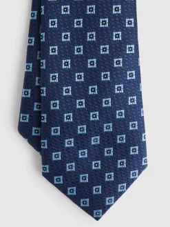 Corbatas|Corbatas-Alvaro Moreno CORBATA JACQUARD MF Azul Marino