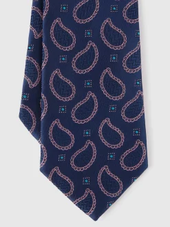 Corbatas|Corbatas-Alvaro Moreno CORBATA JACQUARD MF Azul Marino