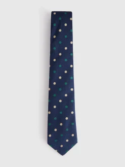 Corbatas|Corbatas-Alvaro Moreno CORBATA JACQUARD MF Azul Marino