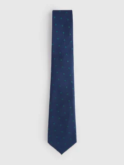 Corbatas|Corbatas-Alvaro Moreno CORBATA JACQUARD MF Azul Marino