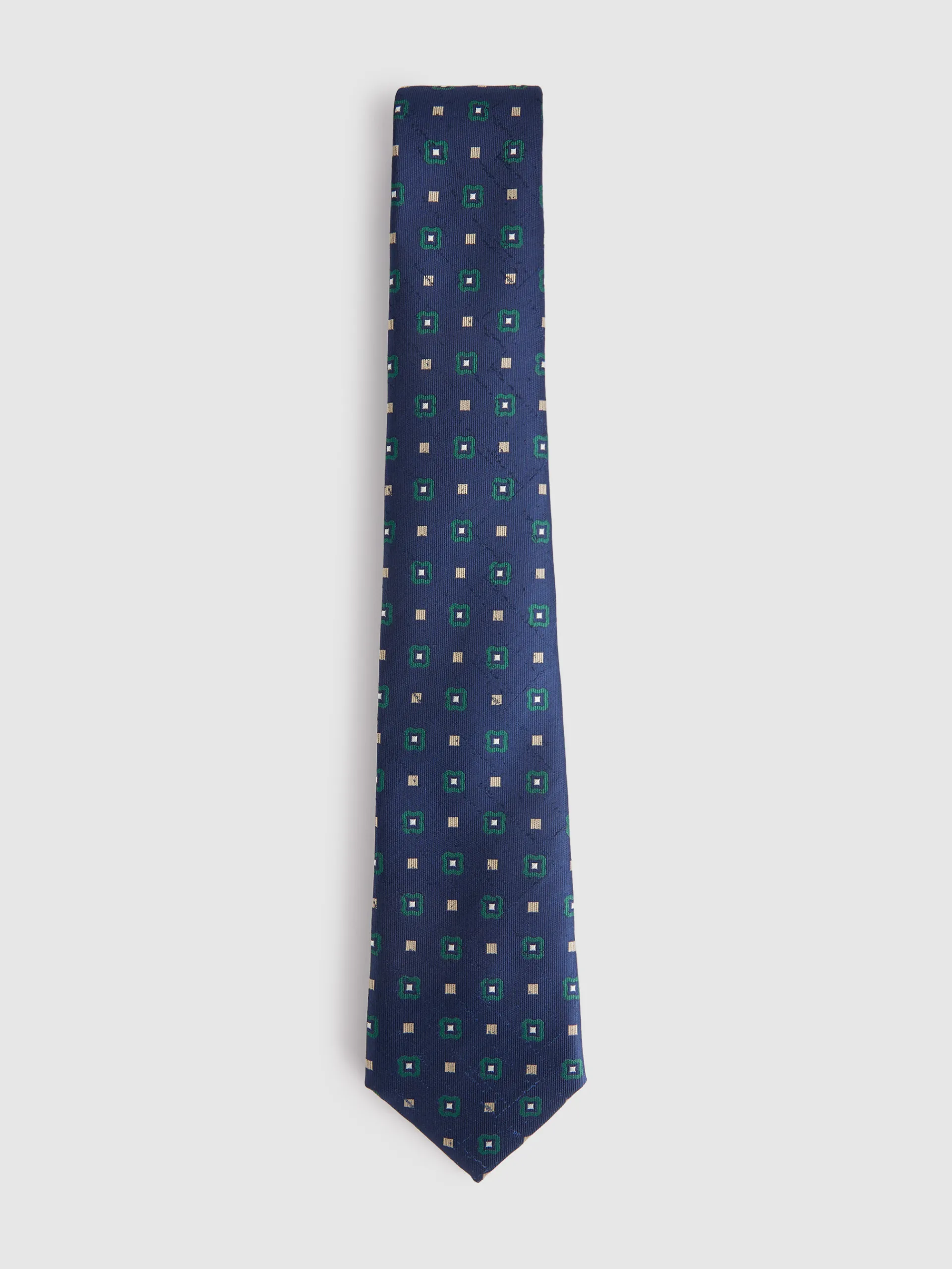 Corbatas|Corbatas-Alvaro Moreno CORBATA JACQUARD MF Azul Marino