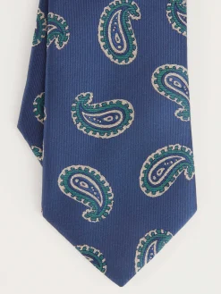 Corbatas|Corbatas-Alvaro Moreno CORBATA JACQUARD MF Azul Marino