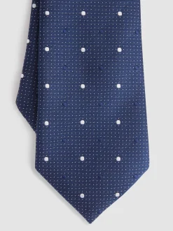 Corbatas|Corbatas-Alvaro Moreno CORBATA JACQUARD MF Azul Marino