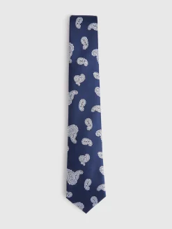 Corbatas|Corbatas-Alvaro Moreno CORBATA JACQUARD MF Azul Marino