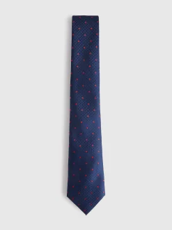 Corbatas|Corbatas-Alvaro Moreno CORBATA JACQUARD MF Azul Marino