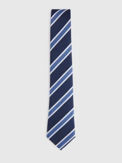 Corbatas|Corbatas-Alvaro Moreno CORBATA JACQUARD MF Azul Marino