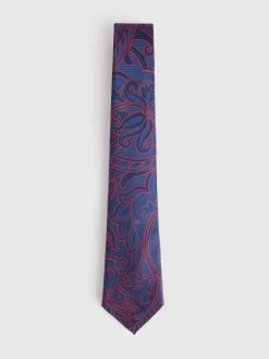 Corbatas|Corbatas-Alvaro Moreno CORBATA JACQUARD MF Azul Marino