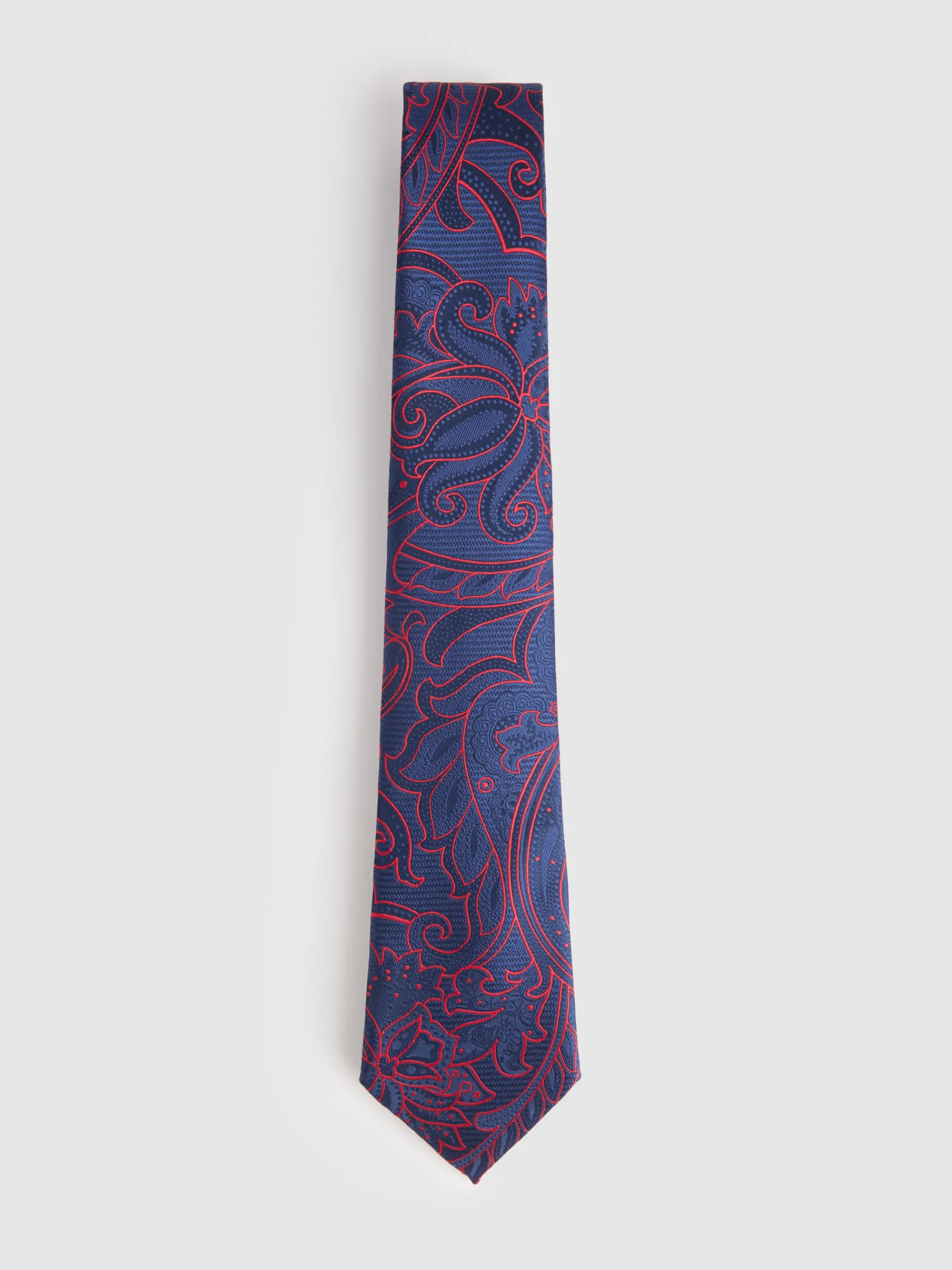 Corbatas|Corbatas-Alvaro Moreno CORBATA JACQUARD MF Azul Marino