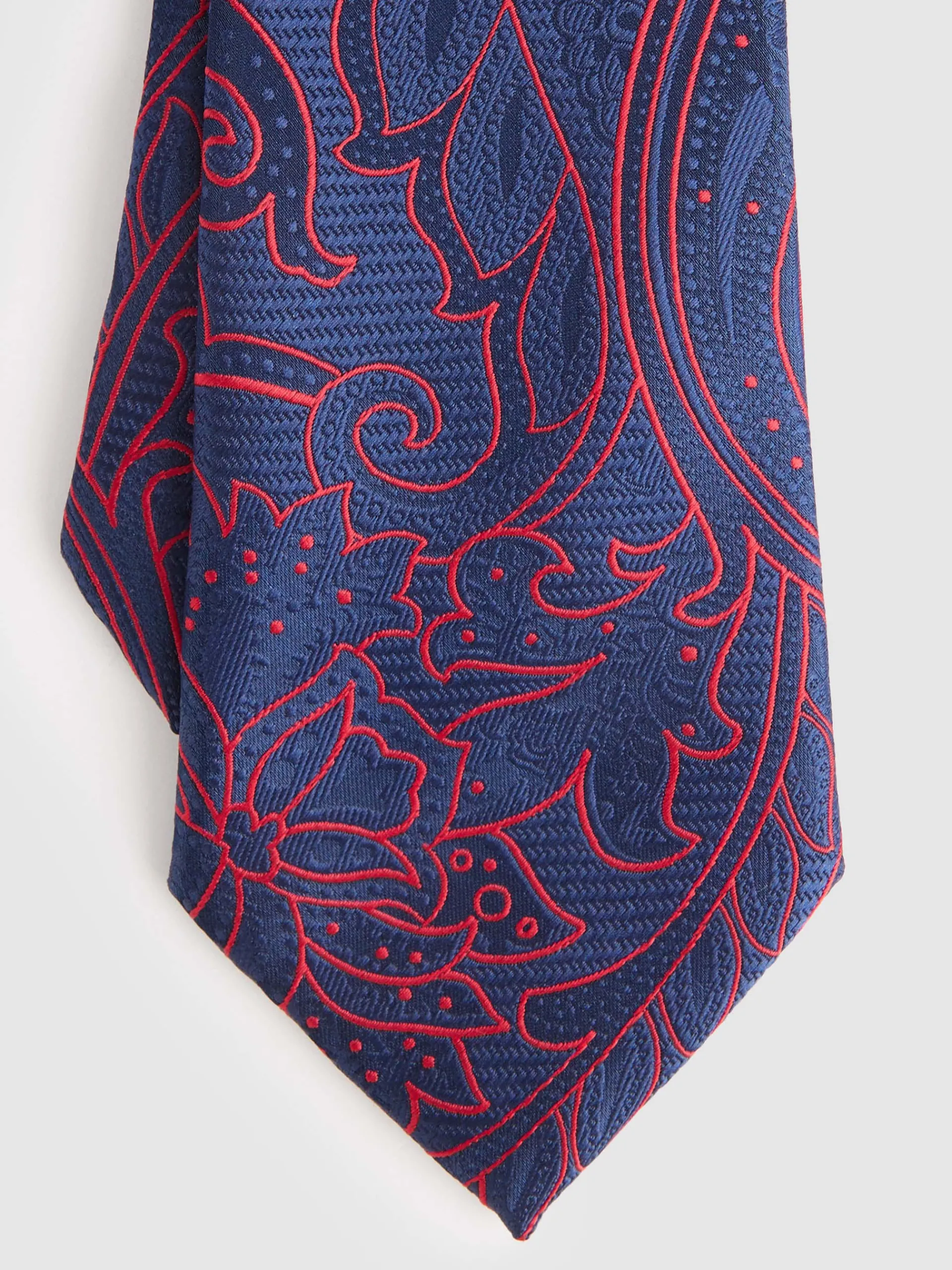 Corbatas|Corbatas-Alvaro Moreno CORBATA JACQUARD MF Azul Marino