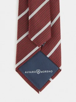 Corbatas|Corbatas-Alvaro Moreno CORBATA JACQUARD MF Burdeos