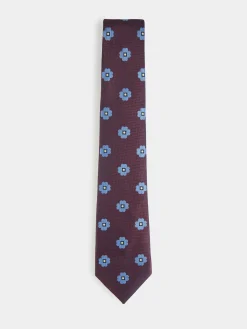 Corbatas|Corbatas-Alvaro Moreno CORBATA JACQUARD MF Burdeos