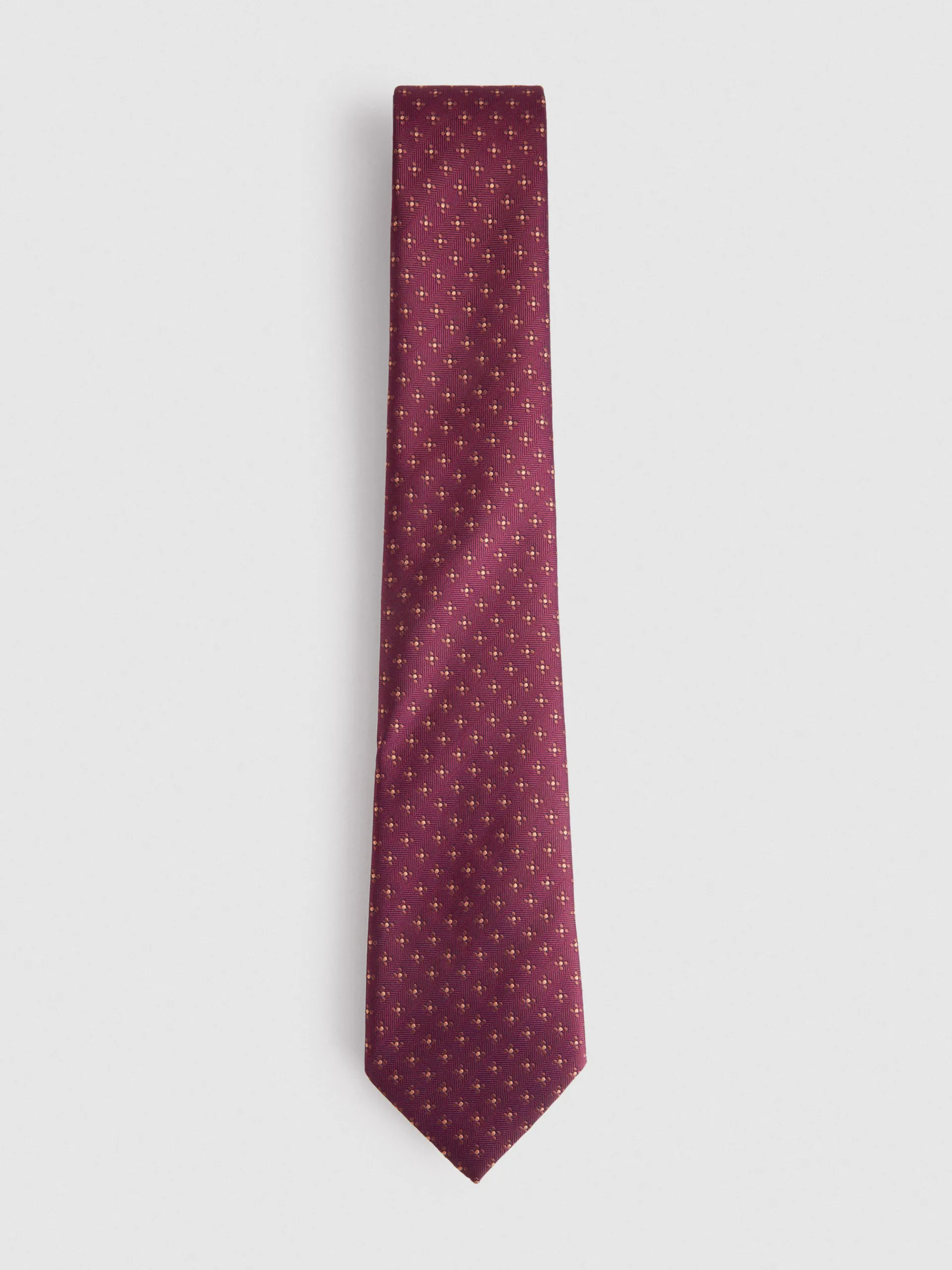 Corbatas|Corbatas-Alvaro Moreno CORBATA JACQUARD MF Burdeos