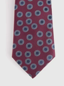 Corbatas|Corbatas-Alvaro Moreno CORBATA JACQUARD MF Burdeos