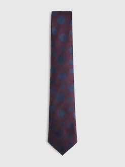 Corbatas|Corbatas-Alvaro Moreno CORBATA JACQUARD MF Burdeos
