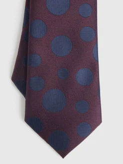 Corbatas|Corbatas-Alvaro Moreno CORBATA JACQUARD MF Burdeos
