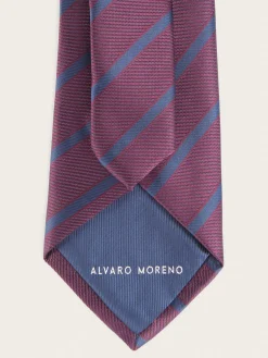 Corbatas|Corbatas-Alvaro Moreno CORBATA JACQUARD MF Burdeos