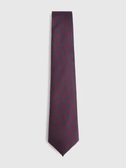 Corbatas|Corbatas-Alvaro Moreno CORBATA JACQUARD MF Burdeos