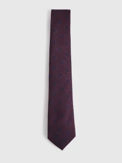 Corbatas|Corbatas-Alvaro Moreno CORBATA JACQUARD MF Burdeos