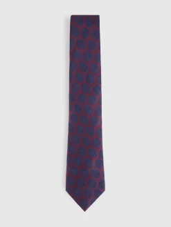 Corbatas|Corbatas-Alvaro Moreno CORBATA JACQUARD MF Burdeos