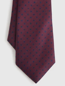 Corbatas|Corbatas-Alvaro Moreno CORBATA JACQUARD MF Burdeos