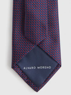 Corbatas|Corbatas-Alvaro Moreno CORBATA JACQUARD MF Burdeos