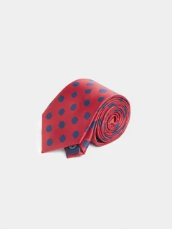 Corbatas|Corbatas-Alvaro Moreno CORBATA JACQUARD MF Rojo