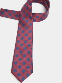 Corbatas|Corbatas-Alvaro Moreno CORBATA JACQUARD MF Rojo