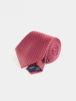 Corbatas|Corbatas-Alvaro Moreno CORBATA JACQUARD MF Rojo