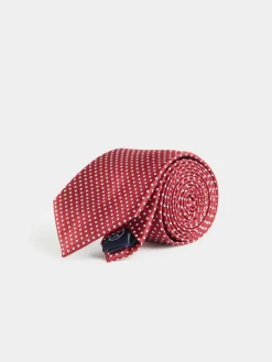 Corbatas|Corbatas-Alvaro Moreno CORBATA JACQUARD MF Rojo
