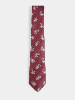 Corbatas|Corbatas-Alvaro Moreno CORBATA JACQUARD MF Rojo