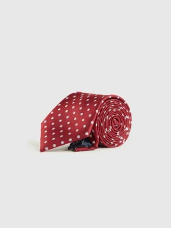 Corbatas|Corbatas-Alvaro Moreno CORBATA JACQUARD MF Rojo