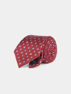 Corbatas|Corbatas-Alvaro Moreno CORBATA JACQUARD MF Rojo