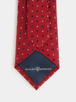 Corbatas|Corbatas-Alvaro Moreno CORBATA JACQUARD MF Rojo