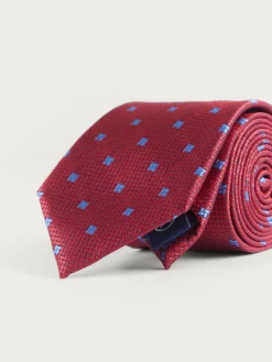 Corbatas|Corbatas-Alvaro Moreno CORBATA JACQUARD MF Rojo