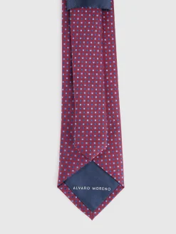 Corbatas|Corbatas-Alvaro Moreno CORBATA JACQUARD MF Rojo