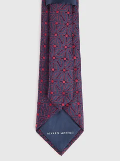 Corbatas|Corbatas-Alvaro Moreno CORBATA JACQUARD MF Rojo