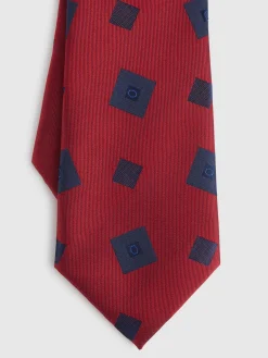 Corbatas|Corbatas-Alvaro Moreno CORBATA JACQUARD MF Rojo