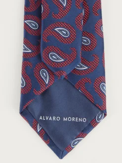 Corbatas|Corbatas-Alvaro Moreno CORBATA JACQUARD MF Rojo