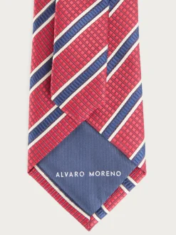 Corbatas|Corbatas-Alvaro Moreno CORBATA JACQUARD MF Rojo