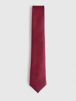 Corbatas|Corbatas-Alvaro Moreno CORBATA JACQUARD MF Rojo