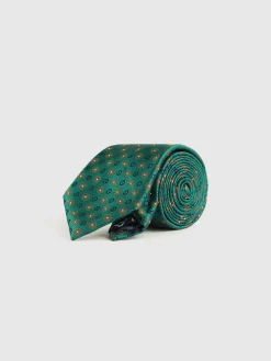 Corbatas|Corbatas-Alvaro Moreno CORBATA JACQUARD MF Verde