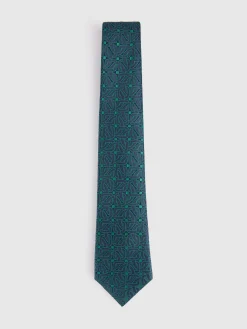 Corbatas|Corbatas-Alvaro Moreno CORBATA JACQUARD MF Verde