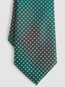 Corbatas|Corbatas-Alvaro Moreno CORBATA JACQUARD MF Verde