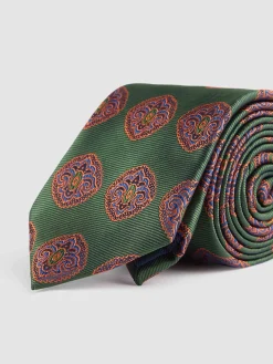 Corbatas|Corbatas-Alvaro Moreno CORBATA JACQUARD MF Verde