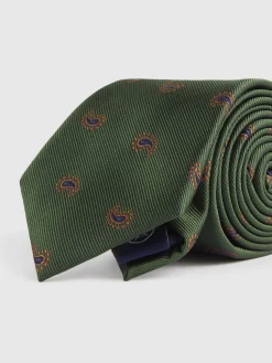 Corbatas|Corbatas-Alvaro Moreno CORBATA JACQUARD MF Verde