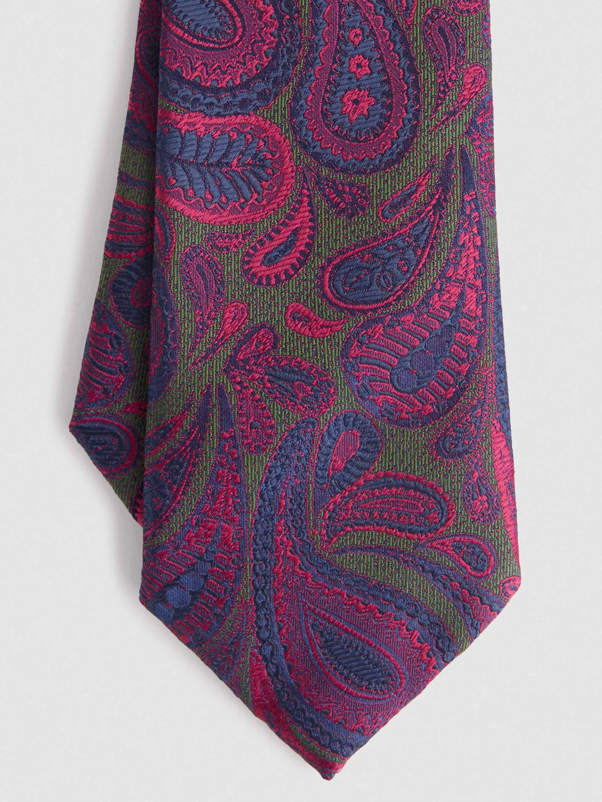 Corbatas|Corbatas-Alvaro Moreno CORBATA JACQUARD MF Verde