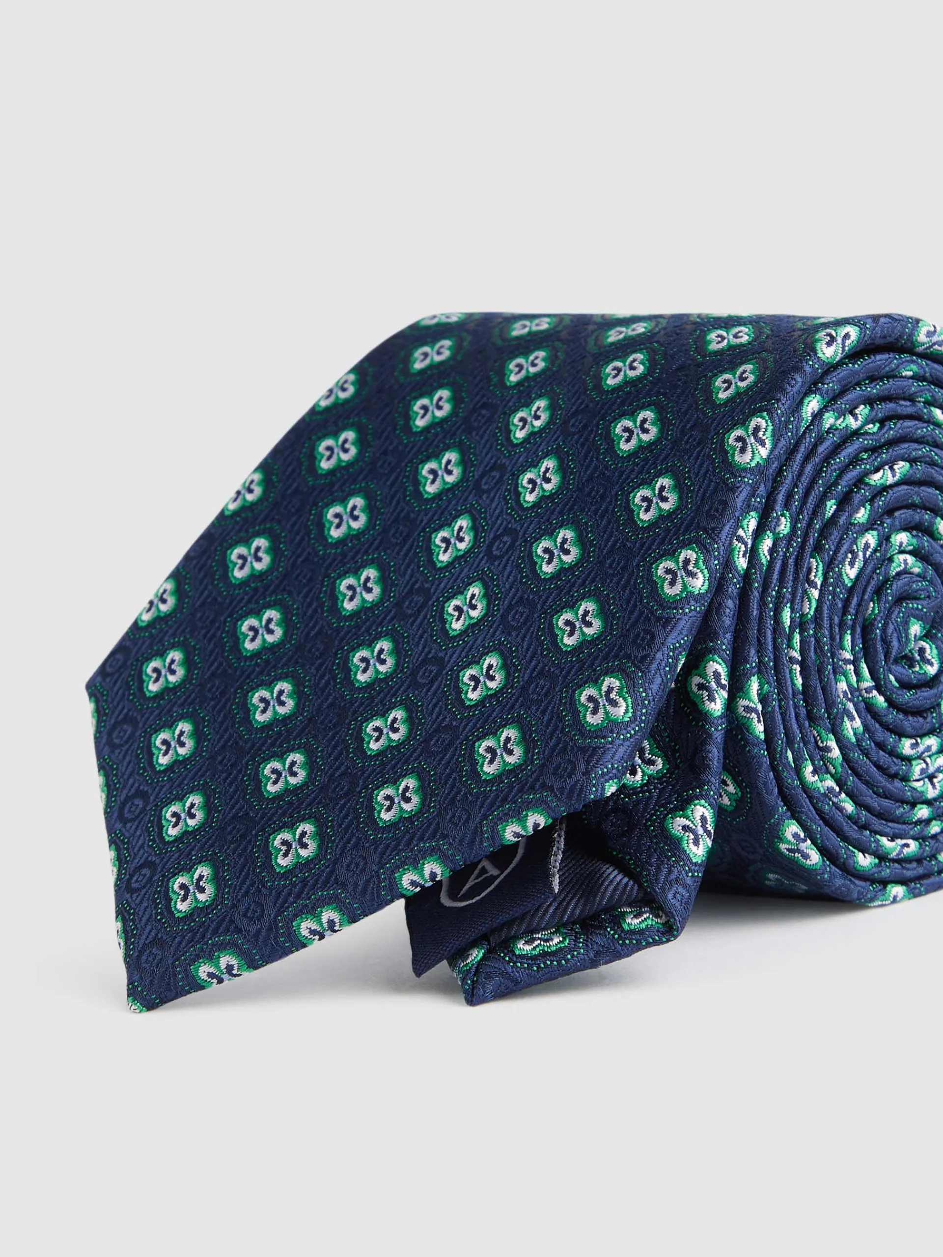 Corbatas|Corbatas-Alvaro Moreno CORBATA JACQUARD MF Verde