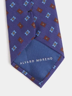 Corbatas|Corbatas-Alvaro Moreno CORBATA PRINTED Azul